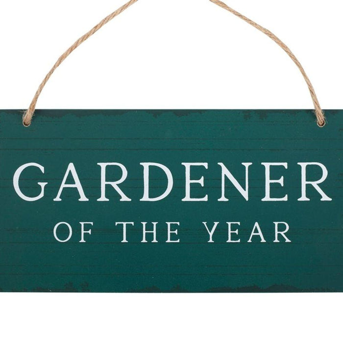 Gardener of the Year Hanging Sign - The Present Picker