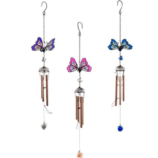 Pot Luck Colour Choice - Butterfly Windchime - The Present Picker