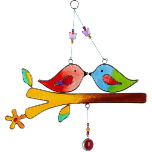 Love Birds On A Branch Suncatcher - The Present Picker