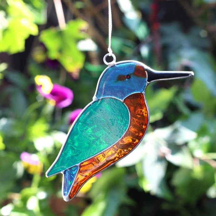 Kingfisher Bird Suncatcher - The Present Picker