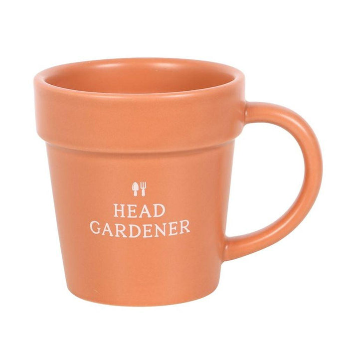 Head Gardener Ceramic Plant Pot Mug and Spoon - The Present Picker
