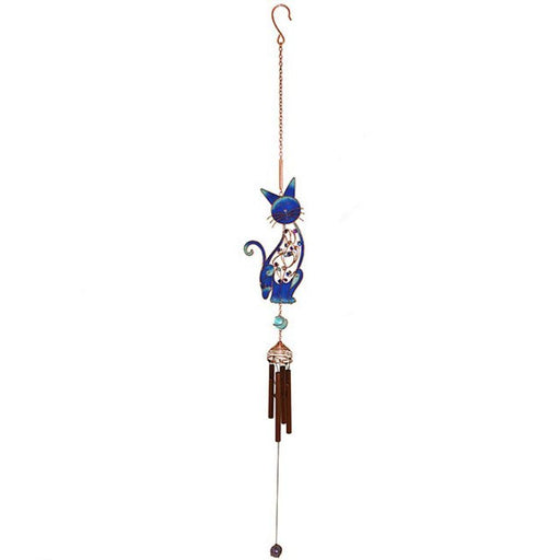 Blue Cat Windchime - The Present Picker