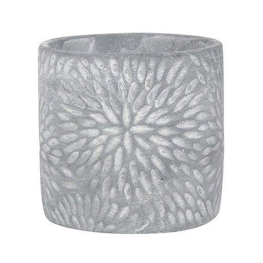 Grey Textured Plant Pot - The Present Picker