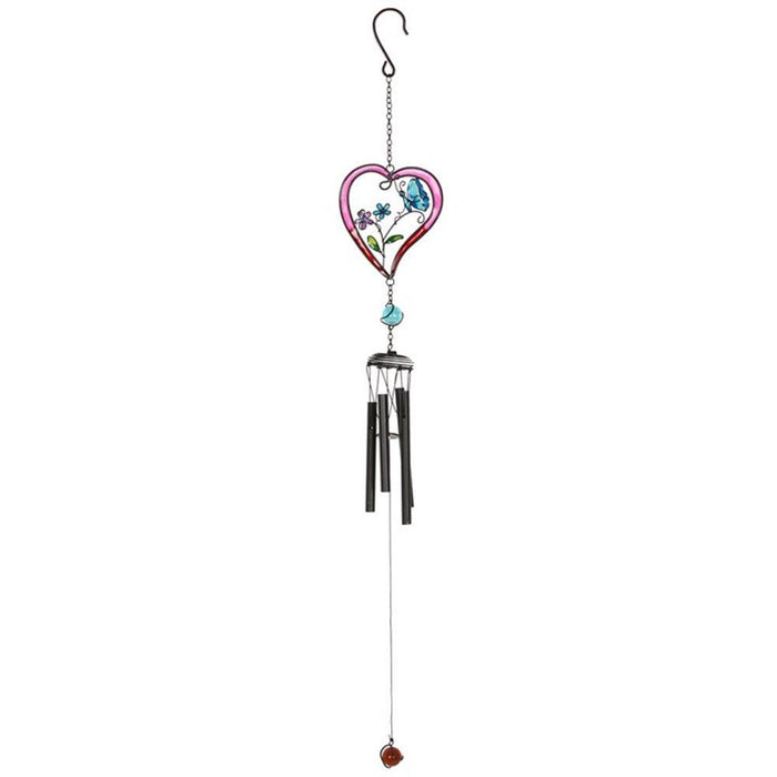 Red Heart Windchime - The Present Picker