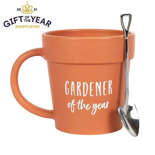 Gardener of the Year Pot Mug and Shovel Spoon - The Present Picker